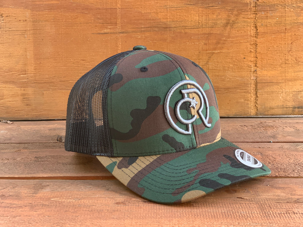 Richardson 112 Camo CR Logo - Gunmetal